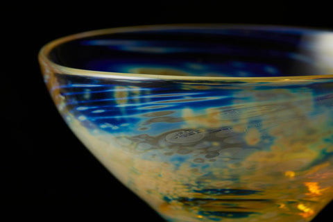 Glass Tea Bowl, Moonlight | Mieko Noguchi (alternate view)