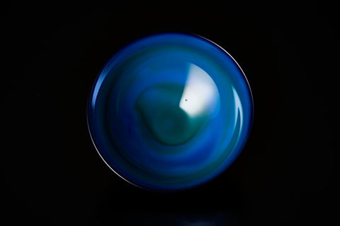 Glass Tea Bowl, Meteor Shower | Mieko Noguchi (alternate view)