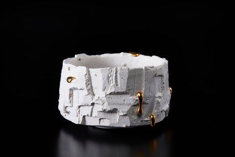 Faux-Rock Tea Bowl | Gentaro Yokoyama