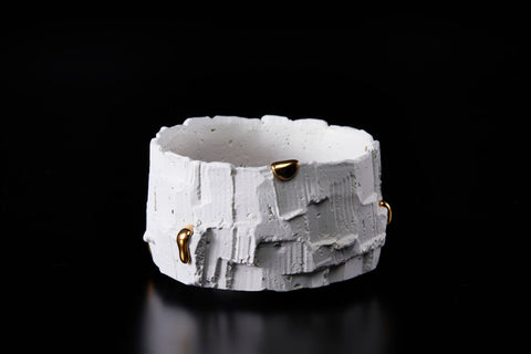 Faux-Rock Tea Bowl | Gentaro Yokoyama (alternate view)