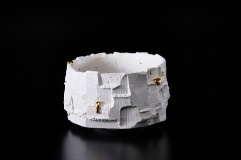 Faux-Rock Tea Bowl | Gentaro Yokoyama (alternate view)