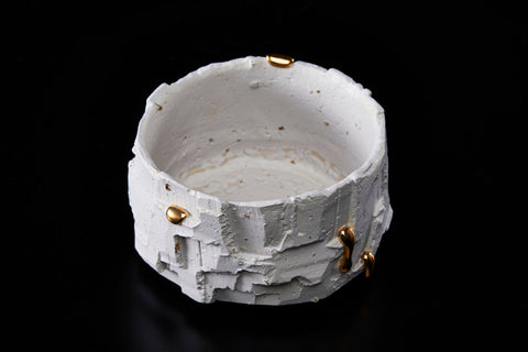 Faux-Rock Tea Bowl | Gentaro Yokoyama (alternate view)