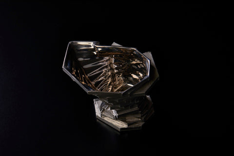 Constructed Vessel: Black Luster Silver, Pourer | Yosuke Yamaura (alternate view)