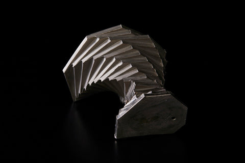 Constructed Vessel: Black Luster Silver, Pourer | Yosuke Yamaura (alternate view)