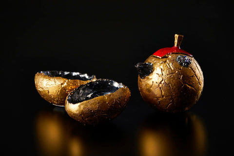 KABUKU Hōju (Sacred Jewel) Sake Vessel Set of 3 | Toru Ichikawa