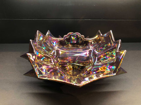 Hoyoroi Sake Cup, Man-Tiger Form, Rivets, Optical Camouflage | Takahiro Koga (alternate view)