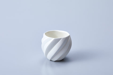White Porcelain Cup | Nami Takahashi (alternate view)