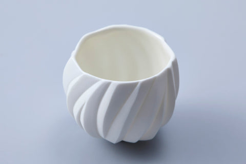 White Porcelain Cup | Nami Takahashi (alternate view)