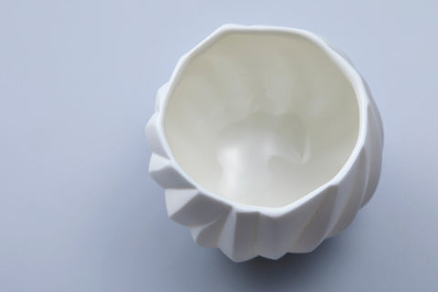 White Porcelain Cup | Nami Takahashi (alternate view)
