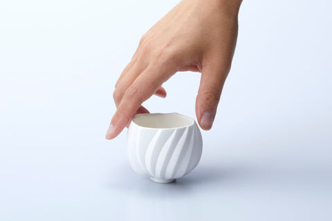 White Porcelain Cup | Nami Takahashi (alternate view)