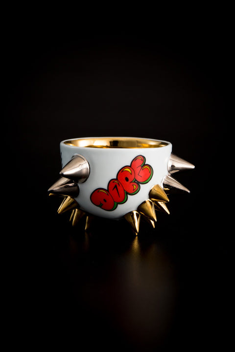 SPIKY SAKE CUP Graffiti｜古賀崇洋
