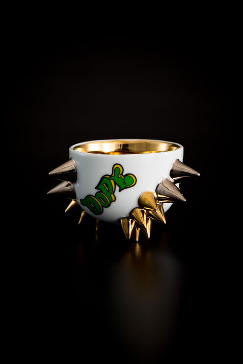 SPIKY SAKE CUP Graffiti｜古賀崇洋（別角度）