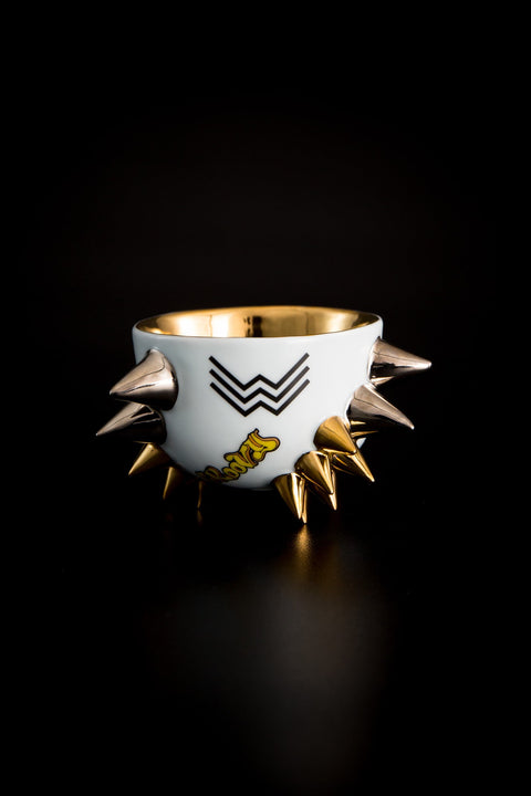 SPIKY SAKE CUP Graffiti｜古賀崇洋（別角度）