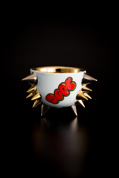 SPIKY SAKE CUP Graffiti｜古賀崇洋