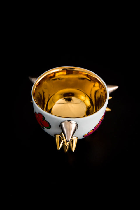 SPIKY SAKE CUP Graffiti｜古賀崇洋（別角度）