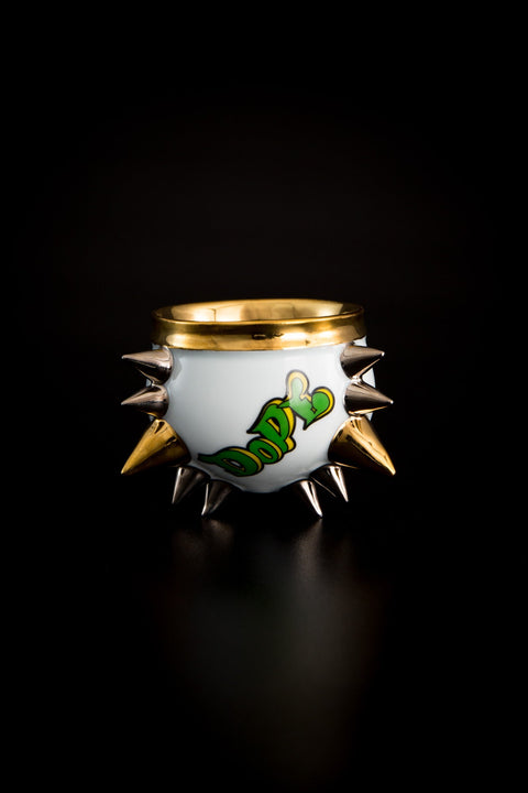 SPIKY SAKE CUP graffiti｜古賀崇洋