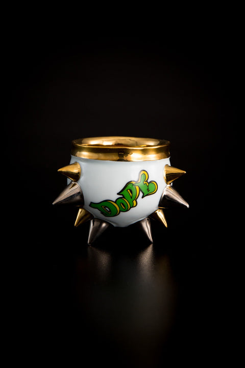 SPIKY SAKE CUP graffiti｜古賀崇洋（別角度）