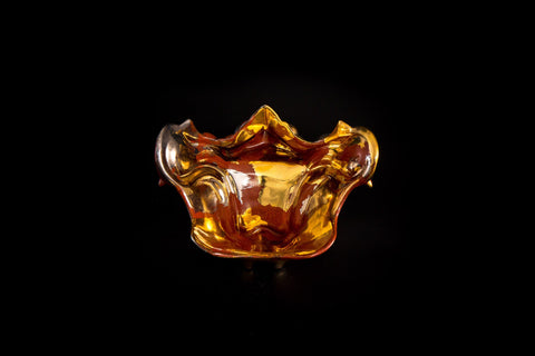 Cheek Armor Cup, Dragon Form, Crimson & Platinum | Takahiro Koga (alternate view)