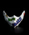 Hoyoroi Sake Cup, Hawk Form, White Graffiti | Takahiro Koga