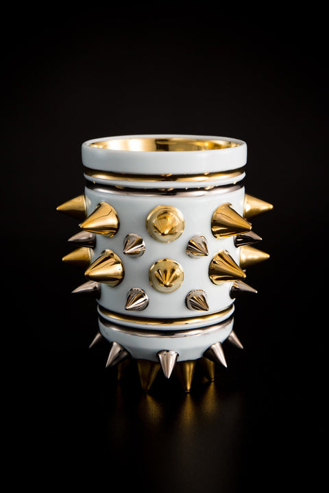 SPIKY SAKE CUP Graffiti｜古賀崇洋
