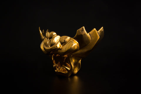 頬鎧盃 人虎形｜古賀崇洋（別角度）
