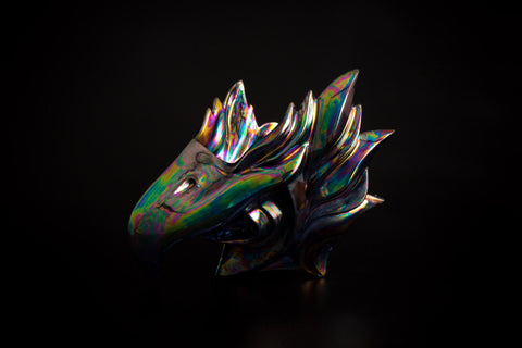 Cheek Armor Cup, Hawk Form, Optical Camouflage | Takahiro Koga (alternate view)
