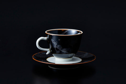 Dripping Coffee Cup Tenmoku | Yuki Inoue (alternate view)