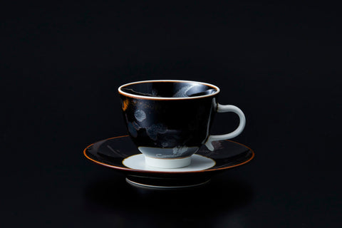 Dripping coffee cup Tenmoku | Yuki Inoue