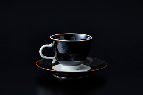 Dripping Coffee Cup Tenmoku | Yuki Inoue (alternate view)