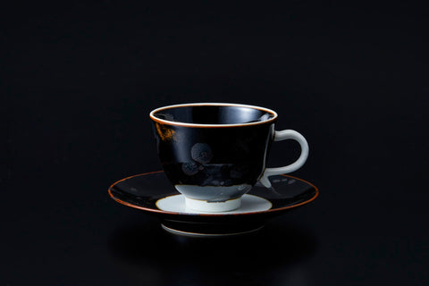 Dripping coffee cup Tenmoku | Yuki Inoue