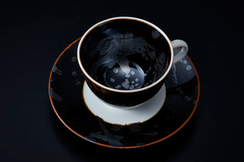 Dripping Coffee Cup Tenmoku | Yuki Inoue (alternate view)
