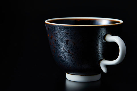 Hazy Pattern Coffee Cup Tenmoku | Yuki Inoue (alternate view)