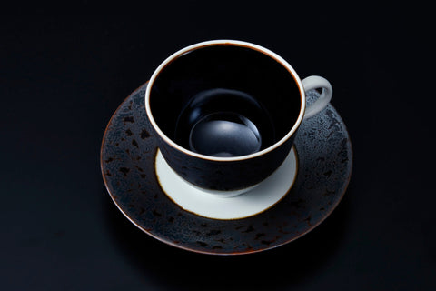 Hazy Pattern Coffee Cup Tenmoku | Yuki Inoue (alternate view)