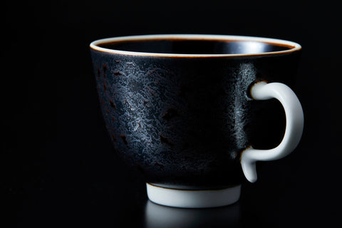 Hazy Pattern Coffee Cup Tenmoku | Yuki Inoue (alternate view)