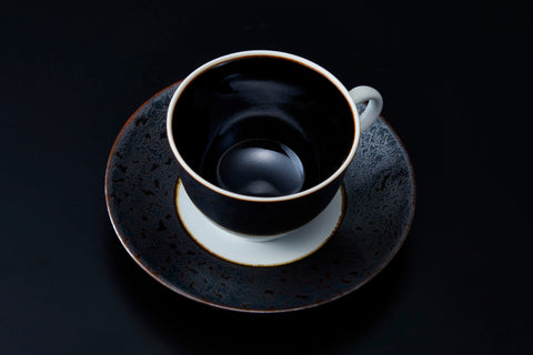 Hazy Pattern Coffee Cup Tenmoku | Yuki Inoue (alternate view)