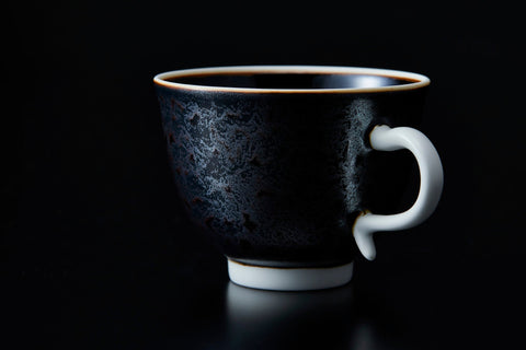 Hazy Pattern Coffee Cup Tenmoku | Yuki Inoue (alternate view)