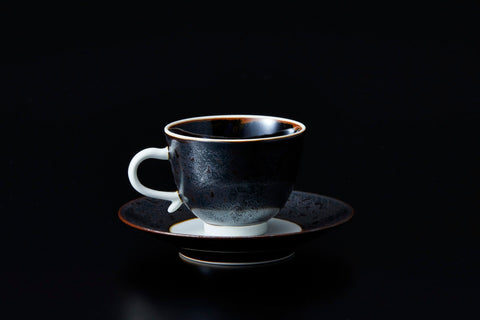 Hazy Pattern Coffee Cup Tenmoku | Yuki Inoue (alternate view)