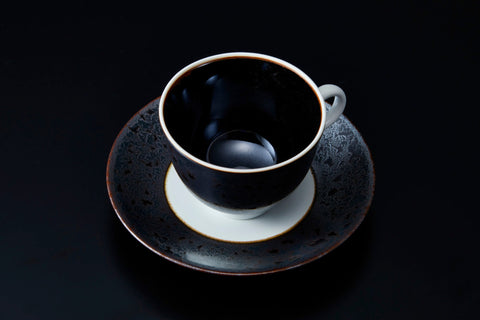 Hazy Pattern Coffee Cup Tenmoku | Yuki Inoue (alternate view)