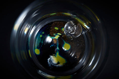 Birth of the Galaxy, Glass, with Cosmic Orb Lid | Mieko Noguchi (alternate view)