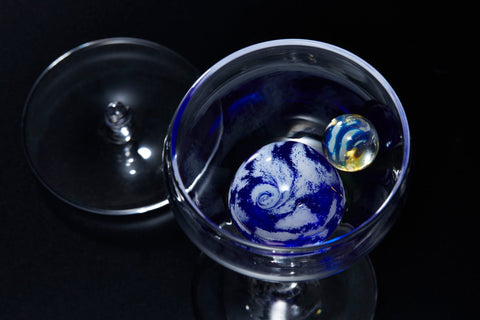 Pot of the Moon Orbiting Earth | Mieko Noguchi (alternate view)