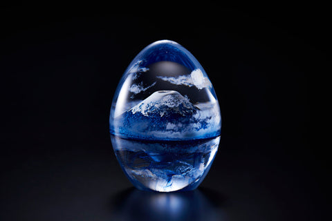 Hundred Views of Fuji, Inverted Fuji | Mieko Noguchi
