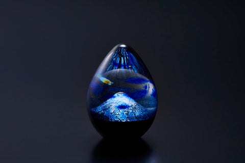 富士百景 流星 卵｜ノグチミエコ