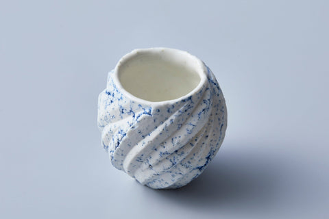 White Porcelain Gosu Cup | Nami Takahashi (alternate view)