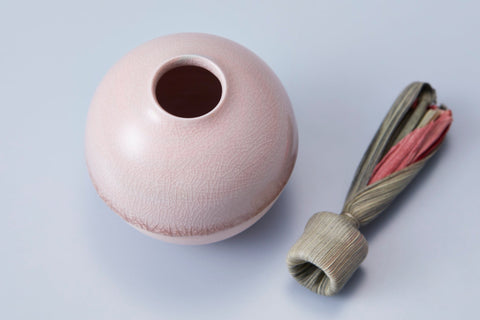 Furidashi, Pink Greige Neriage | Tomoyuki Hoshino (alternate view)