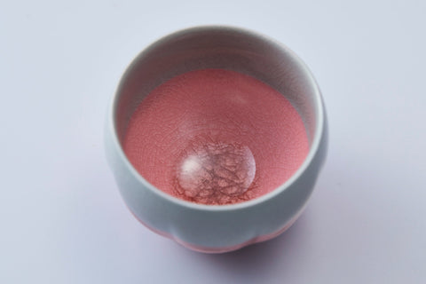 Sake Cup, Pink Greige Neriage | Tomoyuki Hoshino (alternate view)