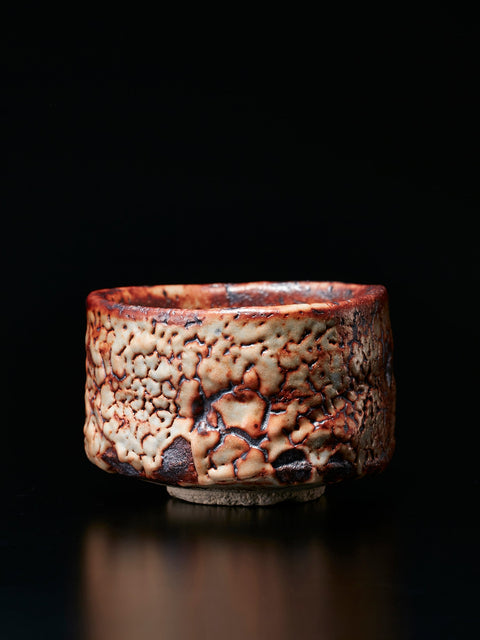 鼠志野茶盌｜加藤亮太郎（別角度）
