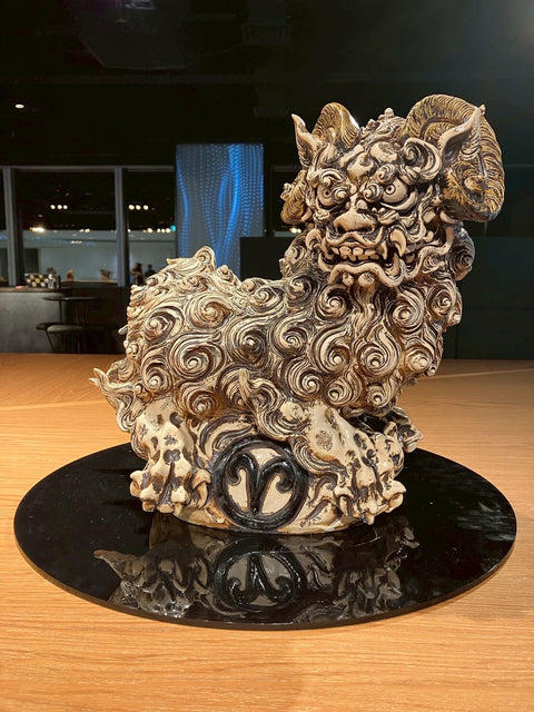 牡羊座シーサー｜新垣優人