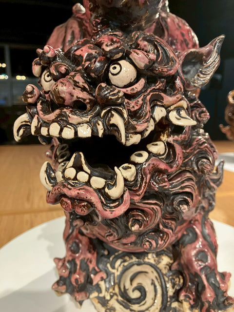 蠍座シーサー｜新垣優人（別角度）