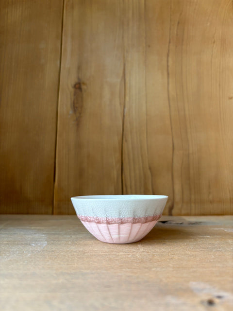 Neritsugi Sake Cup, Pink Greige / Sake Cup, Strawberry Milk | Tomoyuki Hoshino