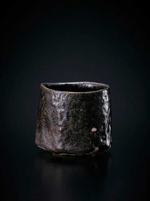 引出黒茶盌｜加藤亮太郎（別角度）